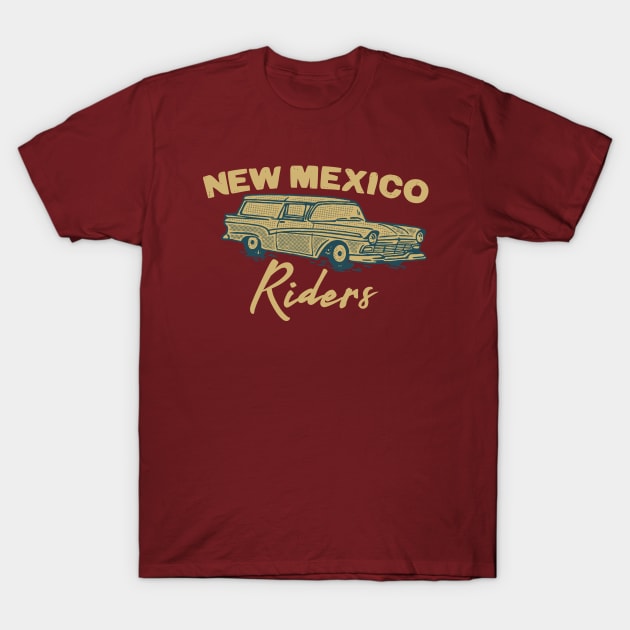 New Mexico riders vintage motors T-Shirt by SpaceWiz95